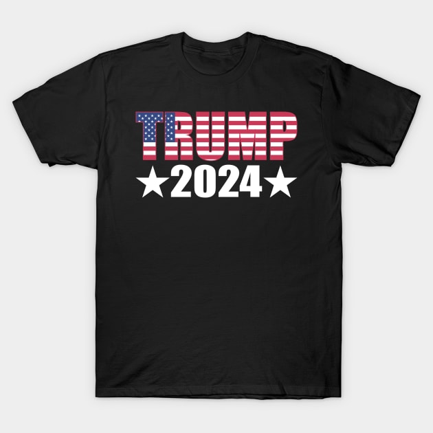 Trump 2024 T-Shirt by Nolinomeg